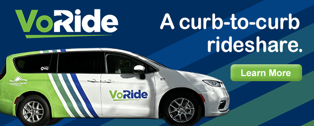 VoRide. New curb-to-curb rideshare.